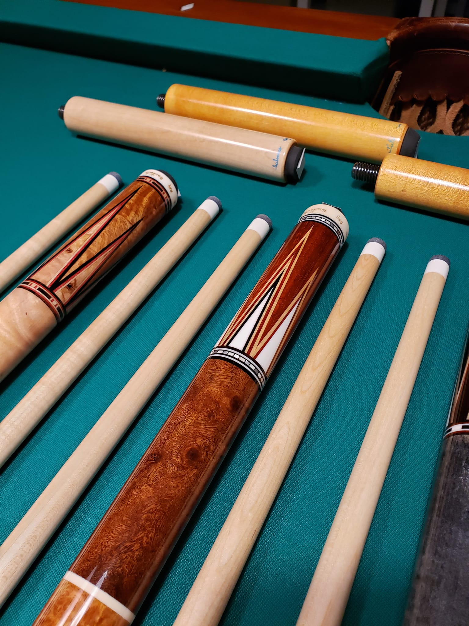Langley Custom Cue SOLD Crossroad Cues