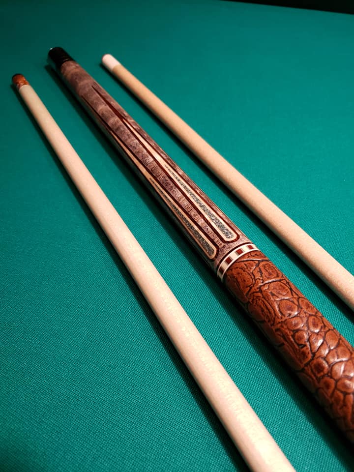 ビリヤード W.Mosconi 80's Old Schon Custom Cue SL20