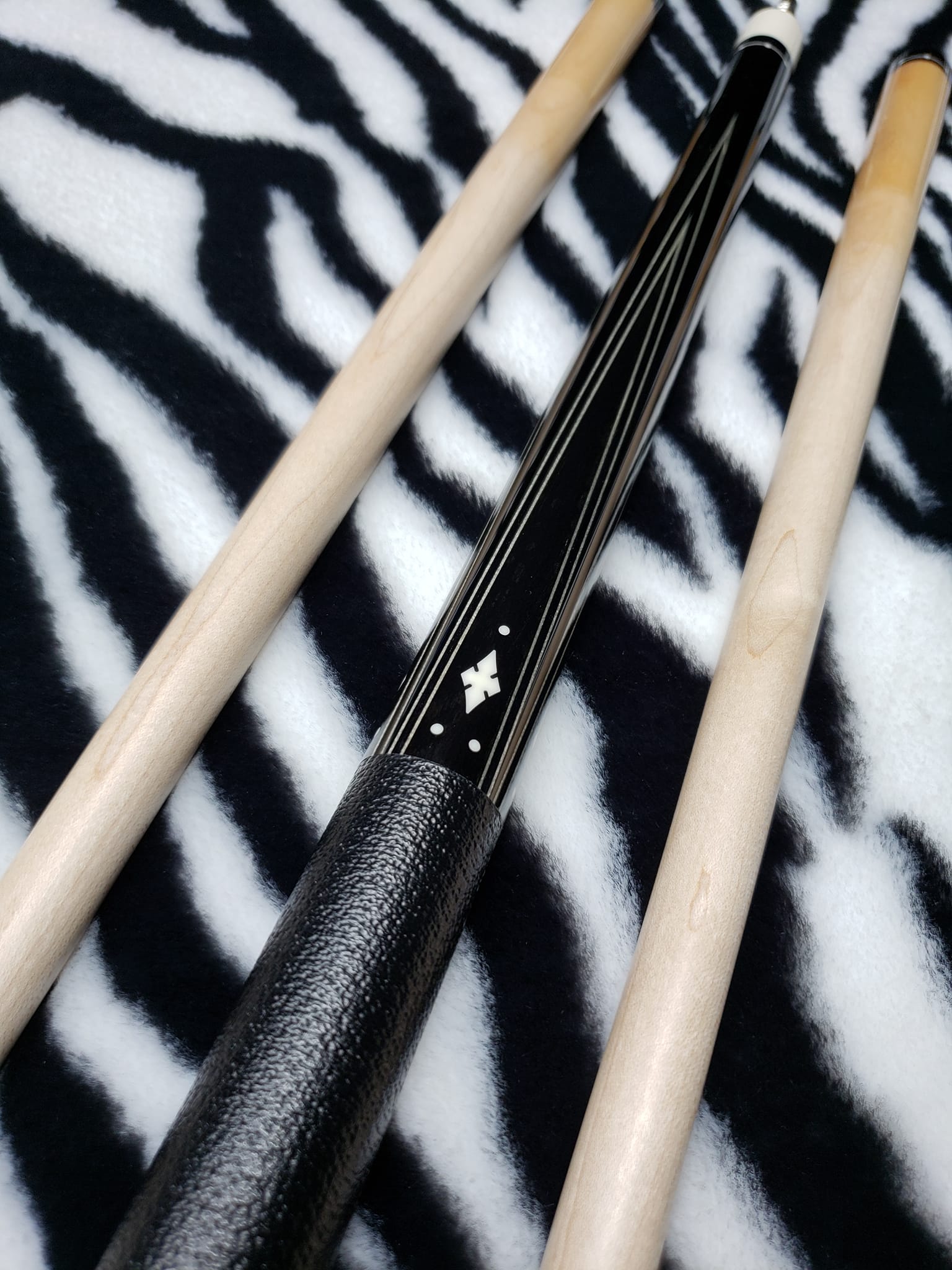 Sly Custom Cue SOLD! Crossroad Cues