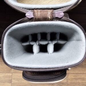 Castillo 3×5 Brown Nubuk/Cowhide Case - Image 15