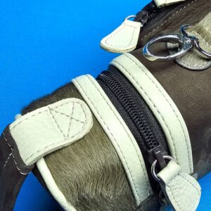 Castillo 3×5 Brown Nubuk/Cowhide Case - Image 8