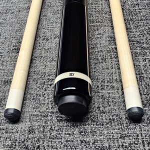 Leon "Sly" All Ebony Custom Cue - SOLD! - Image 12