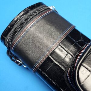 Whitten 4×8 Black w/ Triple Red, White, & Blue Stitching - Image 13