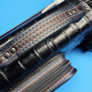 Whitten 4×8 Black w/ Triple Red, White, & Blue Stitching - Image 22