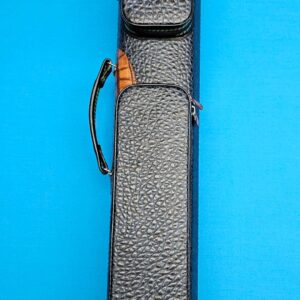 Whitten 3×6 Case - Navy/Spicy Brown w/ Double Green Stitching (#3)