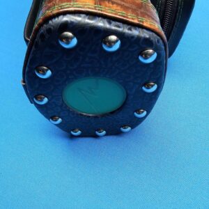 Whitten 3×6 Case - Navy/Spicy Brown w/ Double Green Stitching (#3) - Image 24