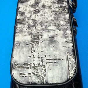 Whitten 4×8 Black/Drift Norman w/ Double Blue & Silver Stitching - Image 11