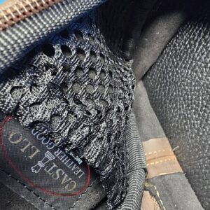 Castillo 3×5 Black Leather & Cognac Zip Top Case - Image 24