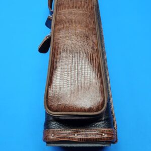 Castillo 3×5 Black Leather & Cognac Zip Top Case - Image 30