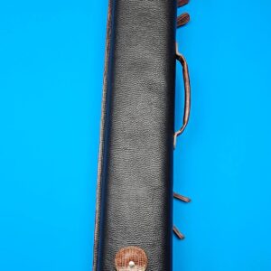 Castillo 3×5 Black Leather & Cognac Zip Top Case - Image 6