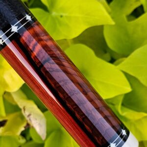 Ariel Carmeli Fire Mexican Cocobolo Custom Cue