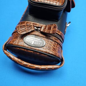 Castillo 4×8 Premium Black Leather & Cognac - Image 3