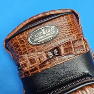 Castillo 4×8 Premium Black Leather & Cognac - Image 31