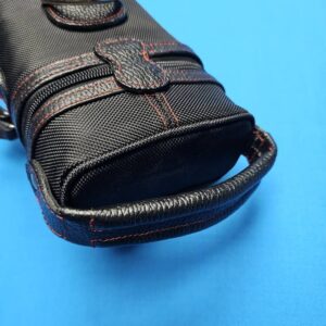 Castillo 3×5 Black Nylon Duro Case w/ Red Stitching - Image 11