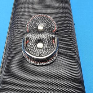 Castillo 3×5 Black Nylon Duro Case w/ Red Stitching - Image 15