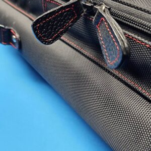 Castillo 3×5 Black Nylon Duro Case w/ Red Stitching - Image 18