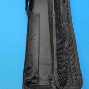 Castillo 3×5 Black Nylon Duro Case w/ Red Stitching - Image 6