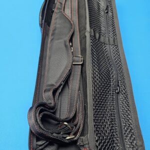 Castillo 3×5 Black Nylon Duro Case w/ Red Stitching - Image 8