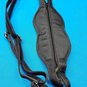 Castillo 3×5 Black Nylon Duro Case w/ Red Stitching - Image 9