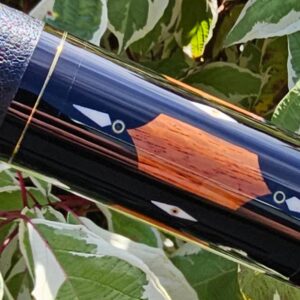 Bob Manzino Ebony & Lacewood Cue - Image 12