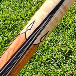 Bob Manzino Ebony & Lacewood Cue - Image 15