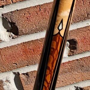 Bob Manzino Ebony & Lacewood Cue - Image 17