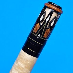 Bob Manzino Ebony & Lacewood Cue