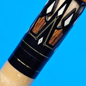 Bob Manzino Ebony & Lacewood Cue - Image 29