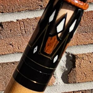 Bob Manzino Ebony & Lacewood Cue - Image 34