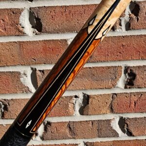 Bob Manzino Ebony & Lacewood Cue - Image 52