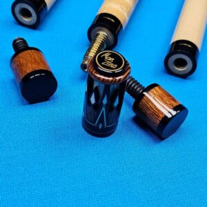 Bob Manzino Ebony & Lacewood Cue - Image 8