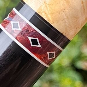 Owen Black Ash Burl Custom Cue - Image 11