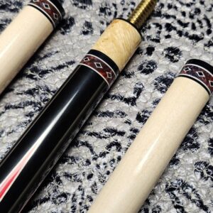Owen Black Ash Burl Custom Cue - Image 17