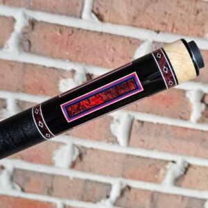 Owen Black Ash Burl Custom Cue - Image 25