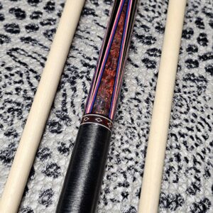 Owen Black Ash Burl Custom Cue - Image 33