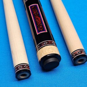 Owen Black Ash Burl Custom Cue - Image 36