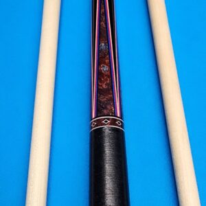 Owen Black Ash Burl Custom Cue - Image 7