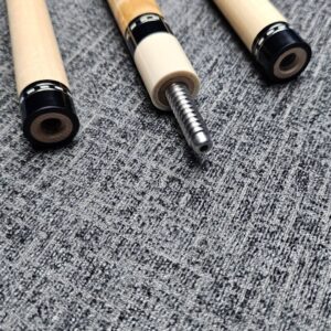 Ariel Carmeli Double Blue Veneers Custom Cue - Image 13