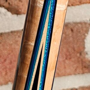 Ariel Carmeli Double Blue Veneers Custom Cue - Image 18