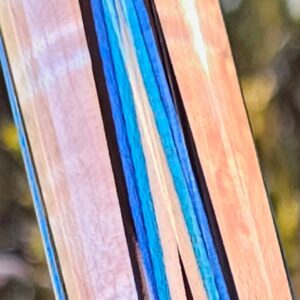 Ariel Carmeli Double Blue Veneers Custom Cue - Image 22