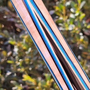 Ariel Carmeli Double Blue Veneers Custom Cue - Image 23