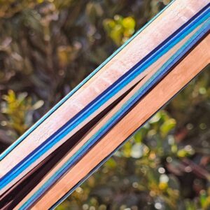 Ariel Carmeli Double Blue Veneers Custom Cue - Image 24