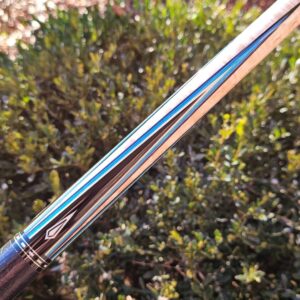 Ariel Carmeli Double Blue Veneers Custom Cue - Image 25