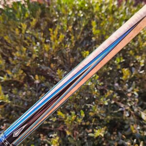 Ariel Carmeli Double Blue Veneers Custom Cue - Image 27