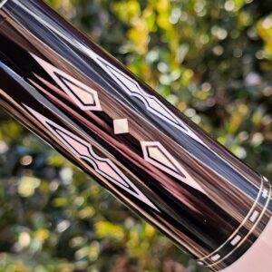 Ariel Carmeli Double Blue Veneers Custom Cue - Image 28