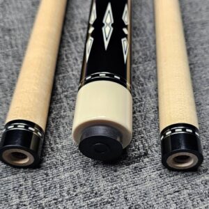 Ariel Carmeli Double Blue Veneers Custom Cue - Image 30