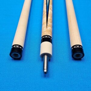 Ariel Carmeli Double Blue Veneers Custom Cue - Image 31