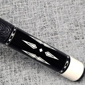 Ariel Carmeli Double Blue Veneers Custom Cue - Image 36