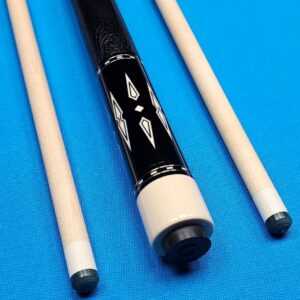 Ariel Carmeli Double Blue Veneers Custom Cue - Image 37