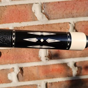 Ariel Carmeli Double Blue Veneers Custom Cue - Image 6